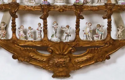 Roccoco Style Porcelain Display — image 5