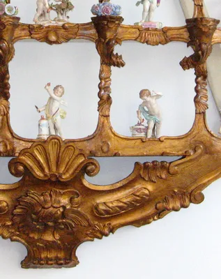 Roccoco Style Porcelain Display — image 3