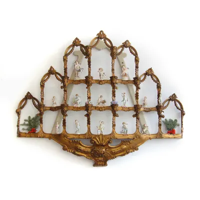 Roccoco Style Porcelain Display