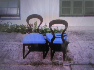 Biedermeier Side Chairs, Set of 8 — image 7