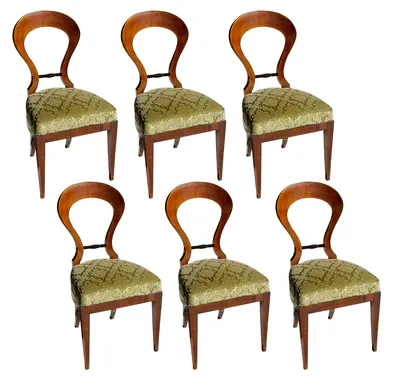 Biedermeier Side Chairs, Set of 8 — image 13