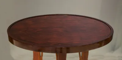 Rare Oval Table by Gustav Siegel — image 5