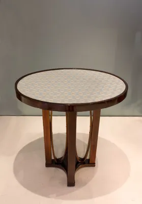 Rare Oval Table by Gustav Siegel — image 4