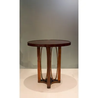 Rare Oval Table by Gustav Siegel — image 3