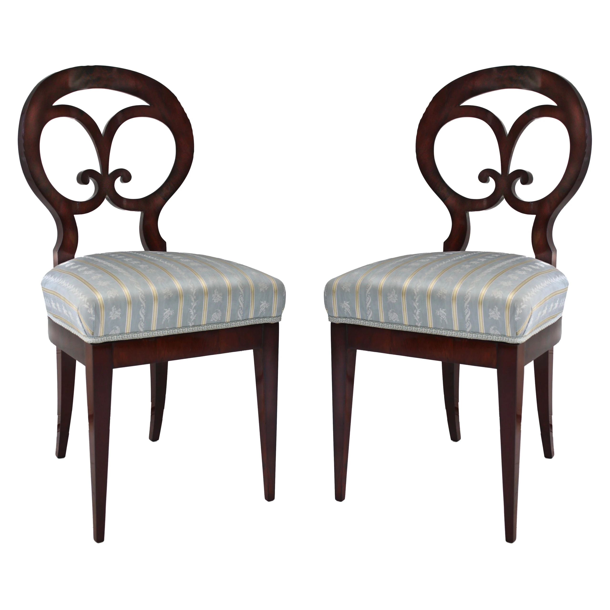 Biedermeier Side Chairs Set of 4