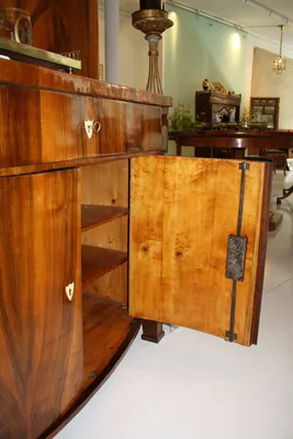 Biedermeier Writing Chest w Columns — image 3