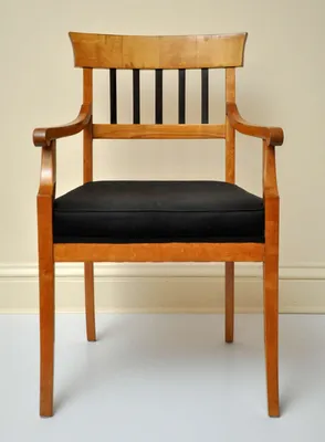 Blonde Biedermeier chair — image 6