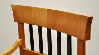 Blonde Biedermeier chair — image 2