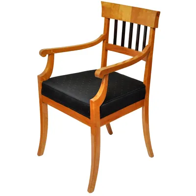 Blonde Biedermeier chair