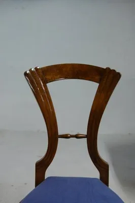 Fine Set of Six Biedermeier Chairs — image 5