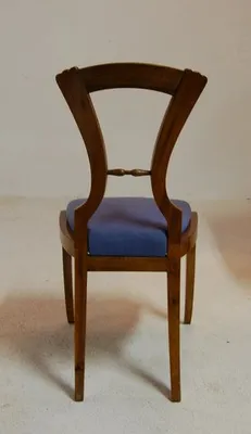 Fine Set of Six Biedermeier Chairs — image 6