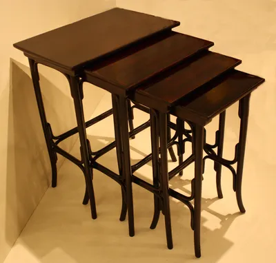 Set of Thonet Nesting Tables — image 3