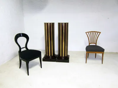 Fan back Biedermeier Chair — image 4