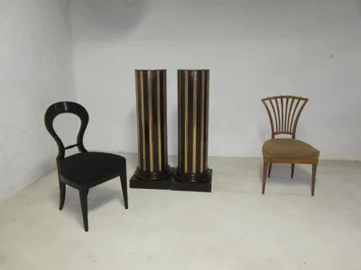 Fan back Biedermeier Chair — image 8