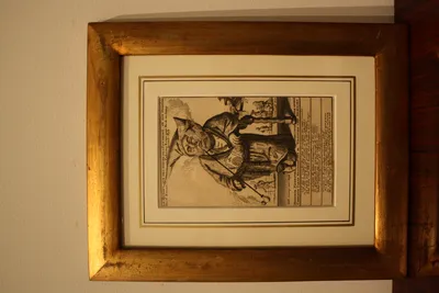 Two Engravings of Caricatures by Wilhelm Koning — image 6
