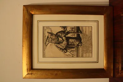Two Engravings of Caricatures by Wilhelm Koning — image 7