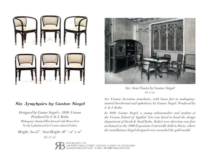 Two Armchairs by Gustav Siegel — image 4