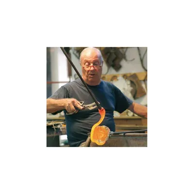 Murano Glass Chandelier by Tino Rossi — image 3