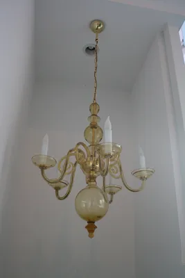 Murano Glass Chandelier by Tino Rossi — image 13
