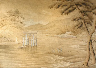 Embroidered Japanese Silk Wall Hanging — image 7