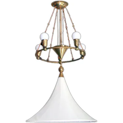 French Art Deco Light Fixture — image 3