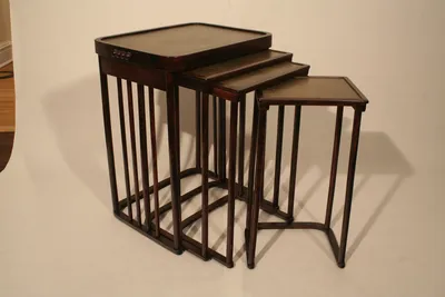 Josef Hoffman Nesting Tables, set of 4 — image 10