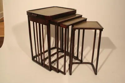 Josef Hoffman Nesting Tables, set of 4 — image 16
