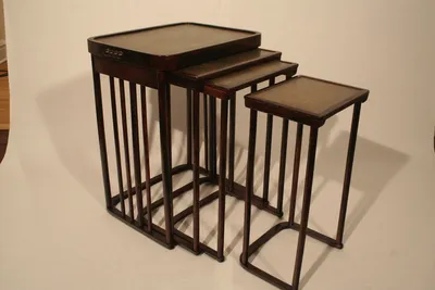 Josef Hoffman Nesting Tables, set of 4 — image 13