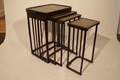 Josef Hoffman Nesting Tables, set of 4 — image 14