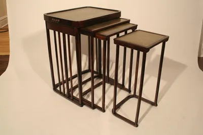 Josef Hoffman Nesting Tables, set of 4 — image 9
