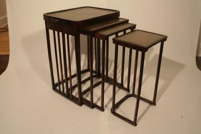Josef Hoffman Nesting Tables, set of 4 — image 4
