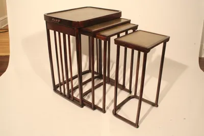Josef Hoffman Nesting Tables, set of 4 — image 26