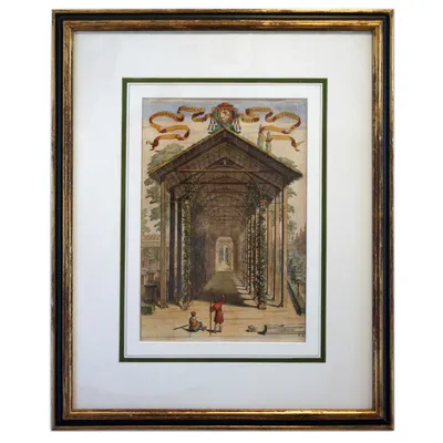 Copper Engraving, Rome 1646