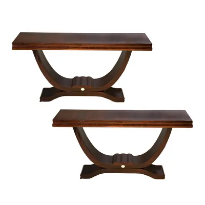 Pair of Art Deco Consoles — image 2