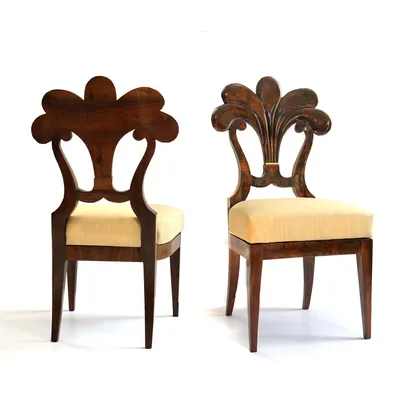 Pair of Side Chairs from the Josef Danhauser Workshop — image 4