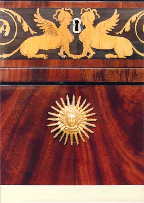 Biedermeier Mahogany Secretaire — image 44