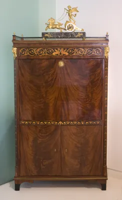 Biedermeier Mahogany Secretaire — image 66