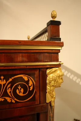 Biedermeier Mahogany Secretaire — image 28