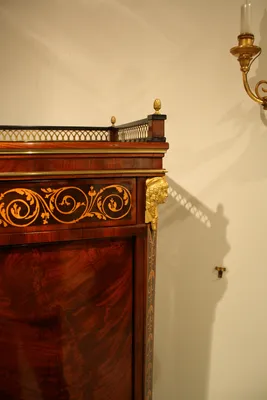 Biedermeier Mahogany Secretaire — image 74