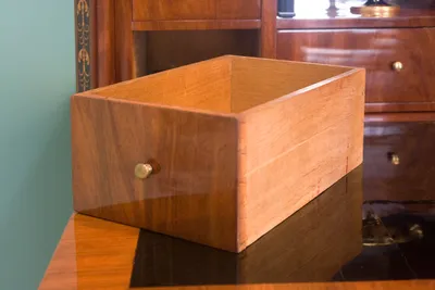 Biedermeier Mahogany Secretaire — image 63