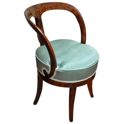 Round Biedermeier Chair