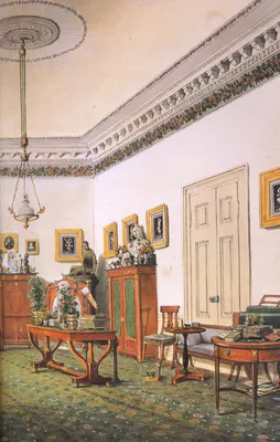 Cherry and Ebonized Biedermeier Showcase — image 6