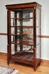 Biedermeier Mahogany Vitrine — image 4