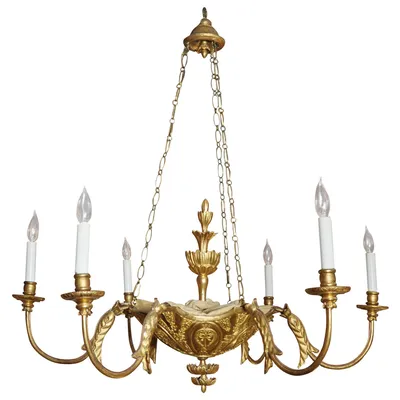 Empire Six-Arm Chandelier