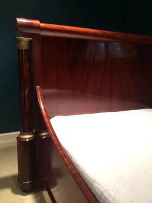 Charles X Mahogany Bed — image 5