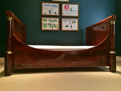 Charles X Mahogany Bed — image 4