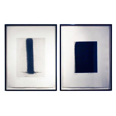 Rainer Etchings, Two from STIRNSTRANDWAND
