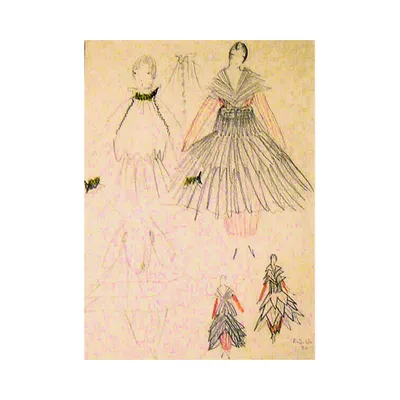 Fashion drawing by Wimmer-Wisgrill — image 5