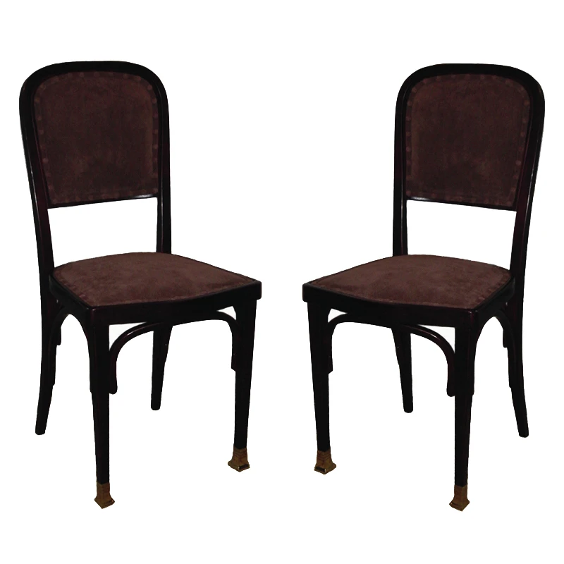 Pair of Gustav Siegel Chairs