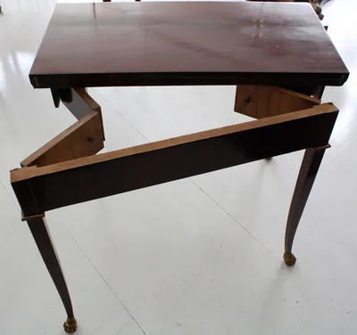 Elegant Neoclassical Folding Table — image 6